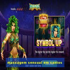 massagem sensual em santos